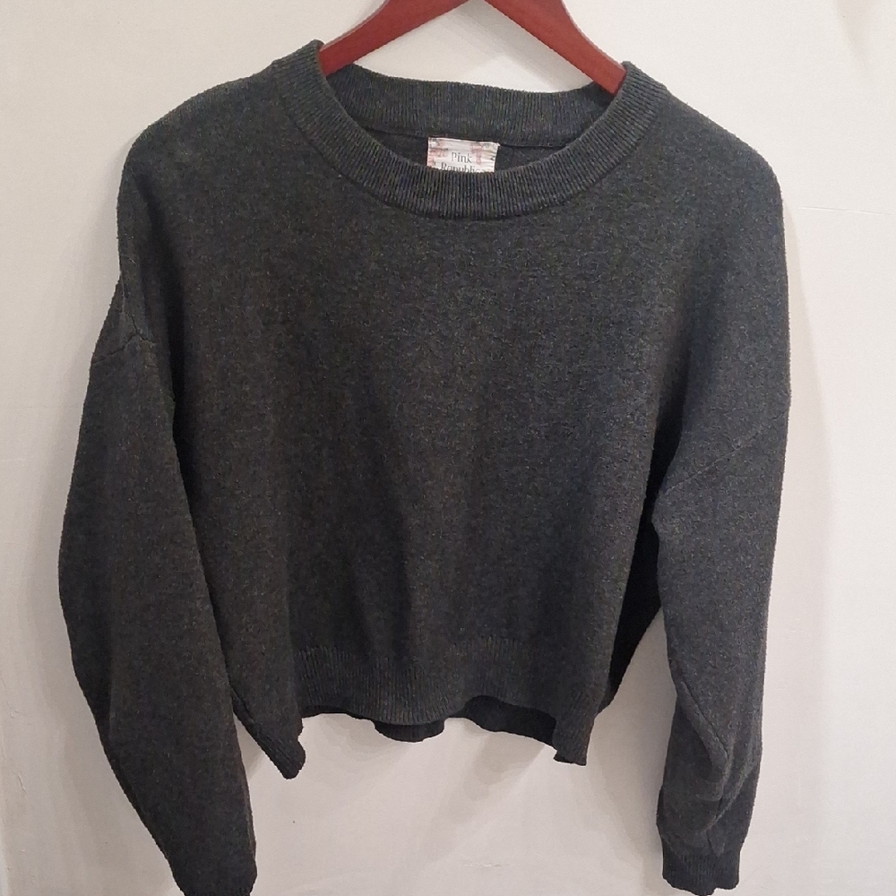Pink Republic Floral Tag Sweater